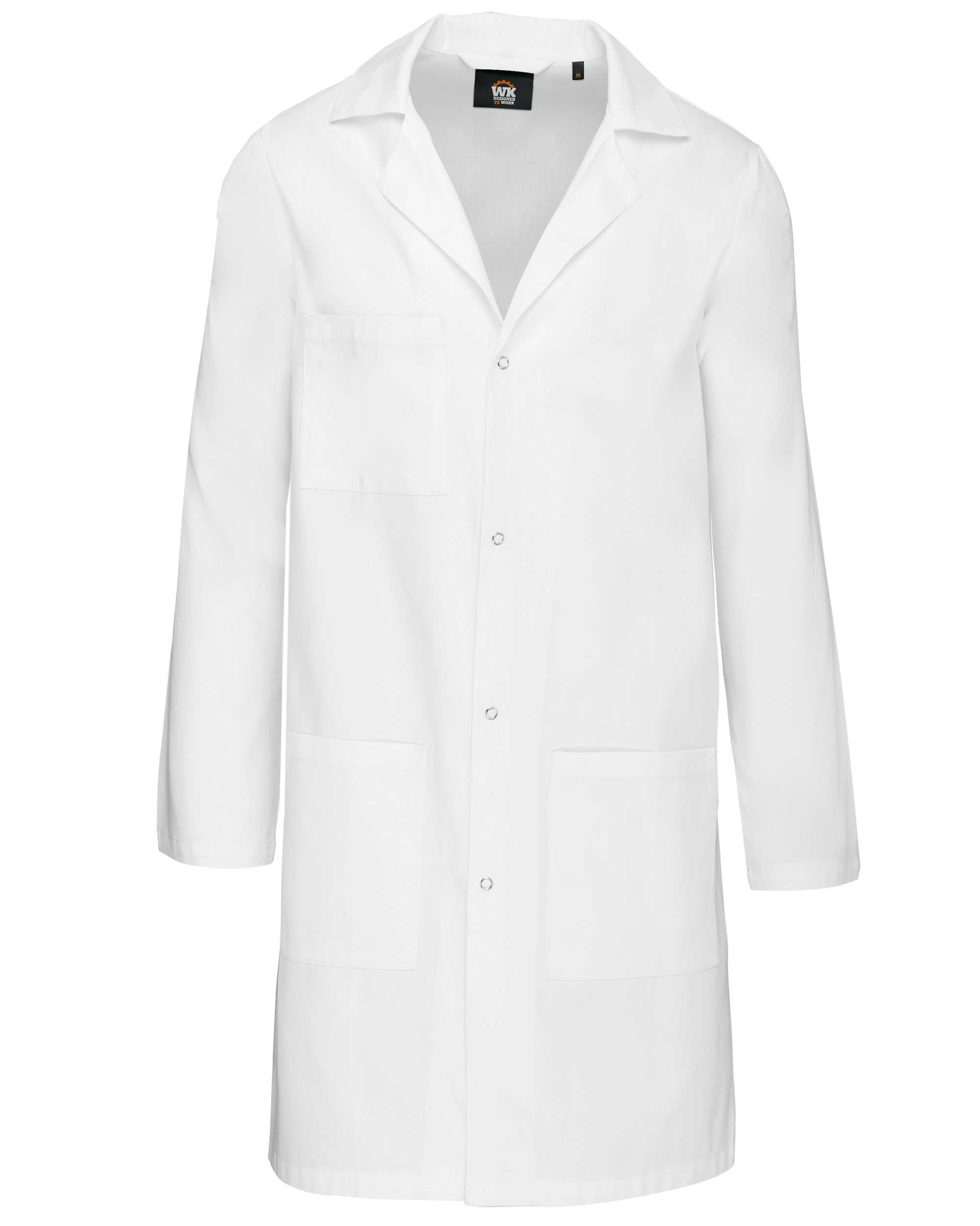 Bata de trabajo - Unisex White