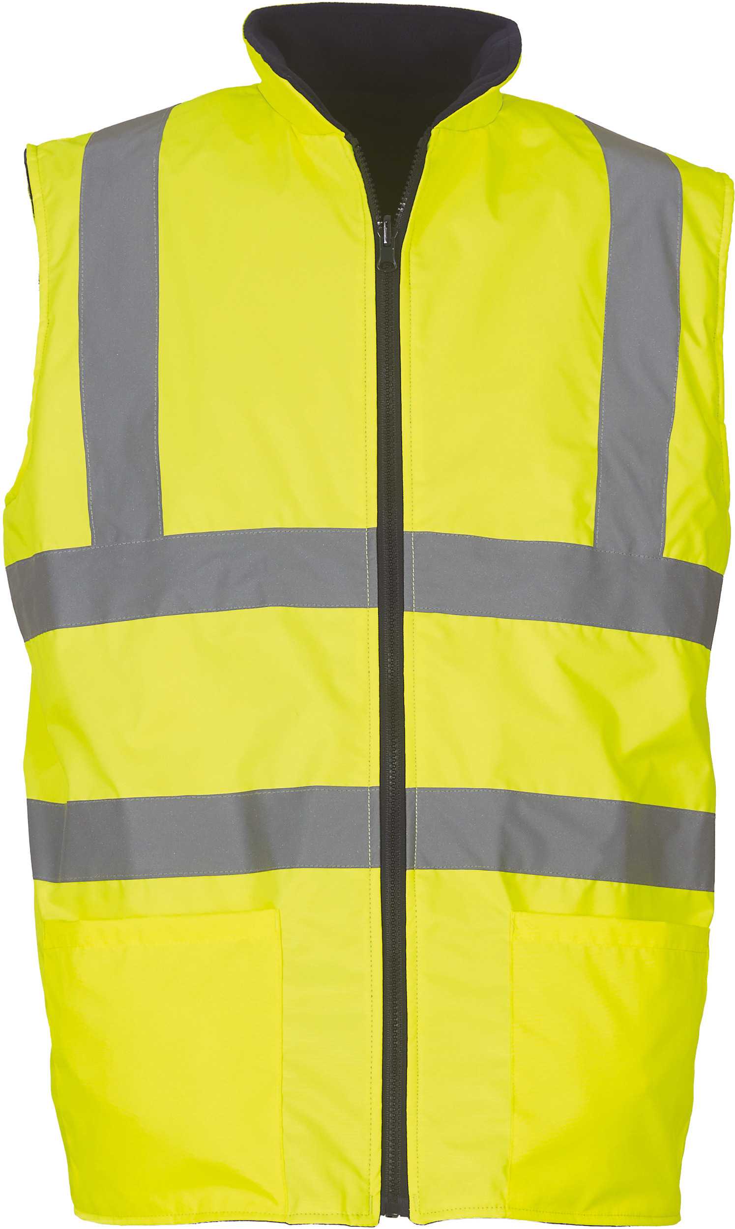 Chaleco reversible de alta visibilidad Hi Vis Yellow