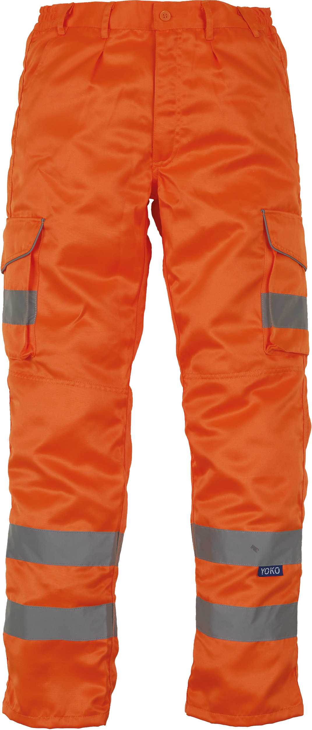 Pantalón Cargo de alta visibilidad Hi Vis Orange