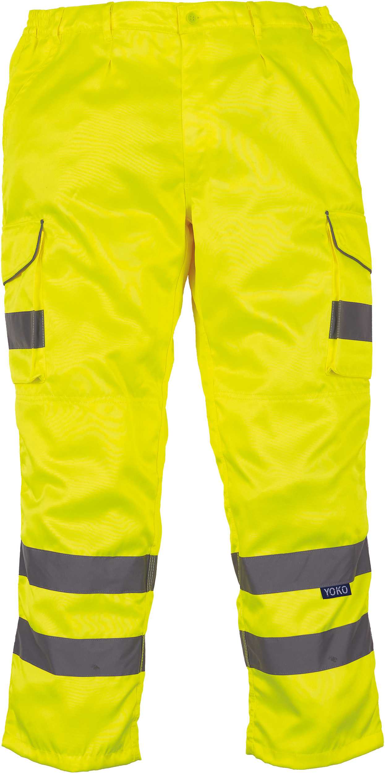 Pantalón Cargo de alta visibilidad Hi Vis Yellow