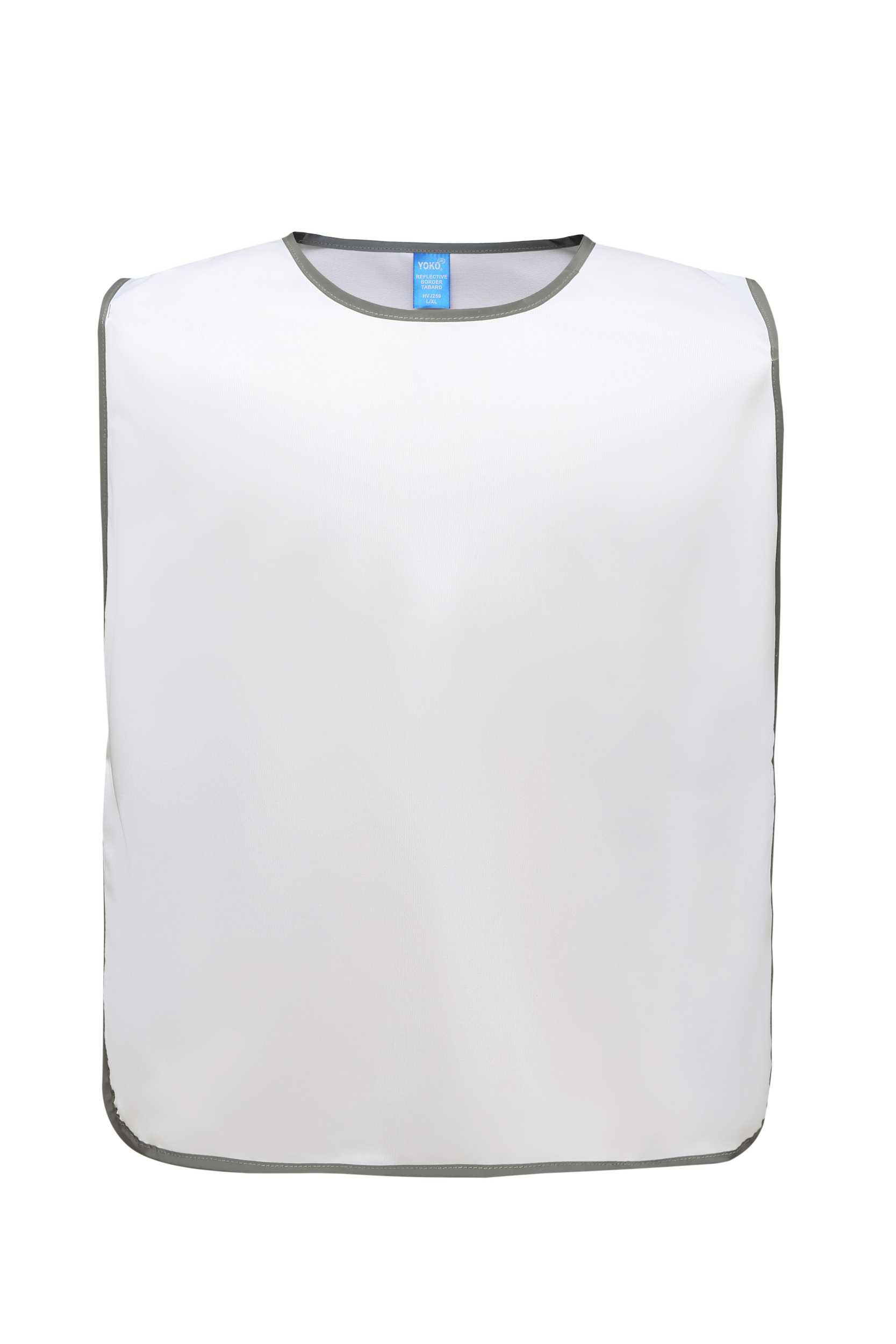 Chaleco con bordes reflectantes White