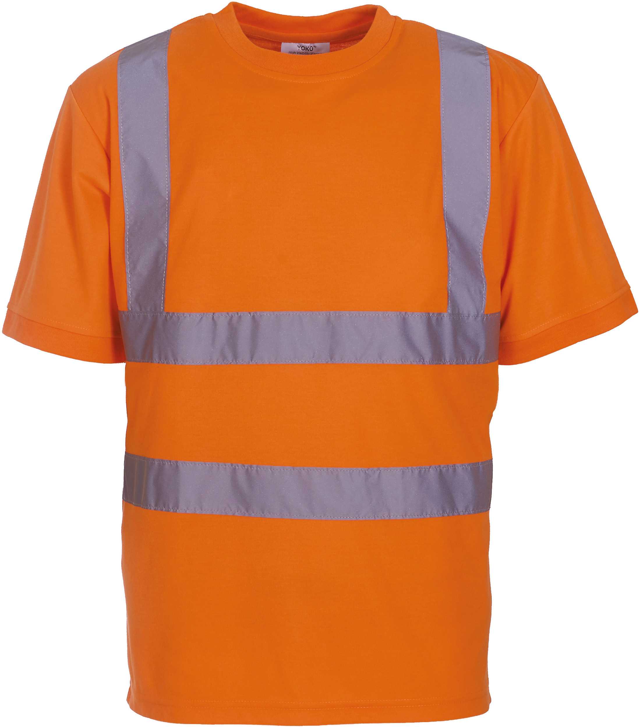Camiseta alta visibilidad manga corta Hi Vis Orange