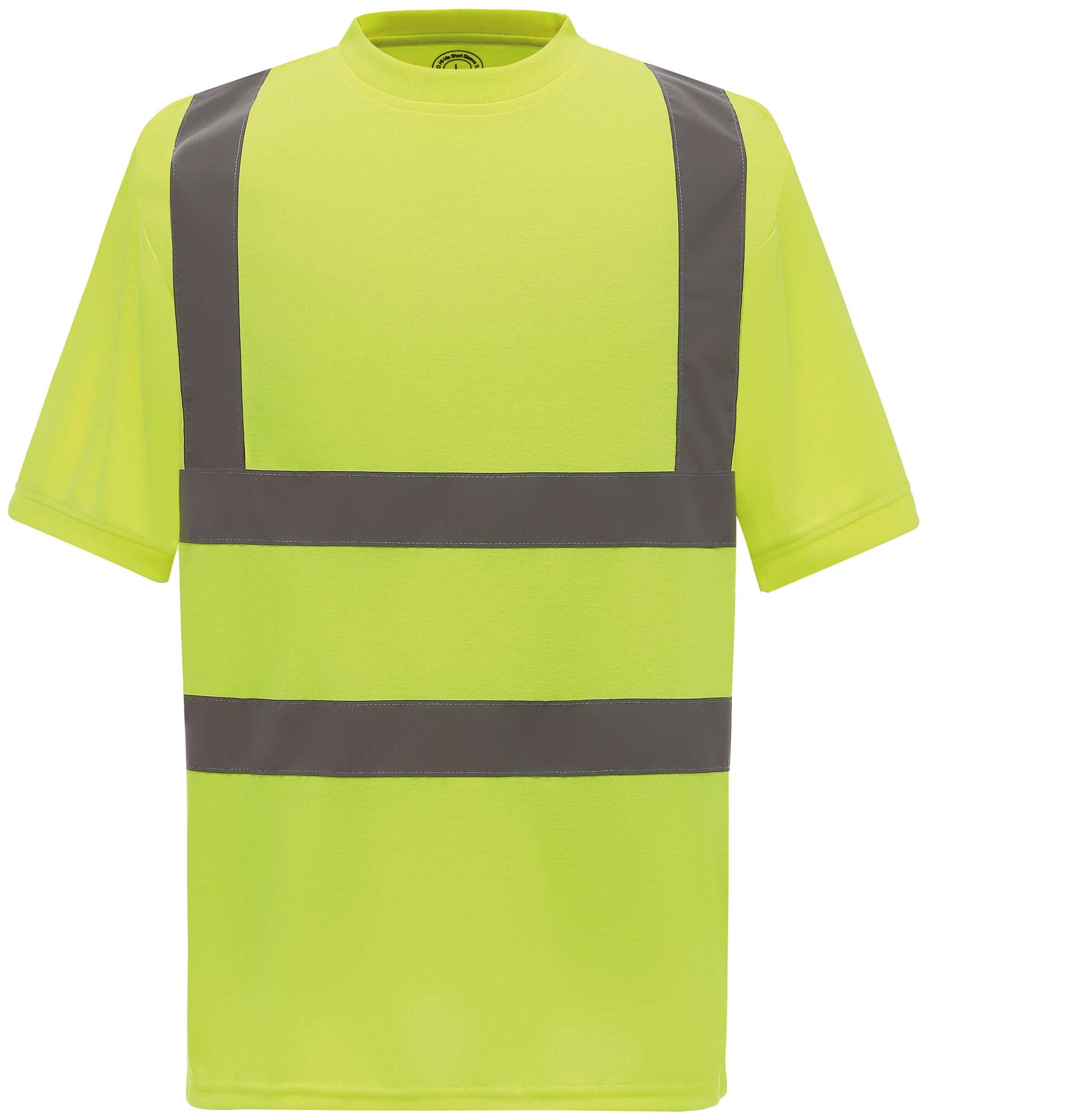 Camiseta alta visibilidad manga corta Hi Vis Yellow