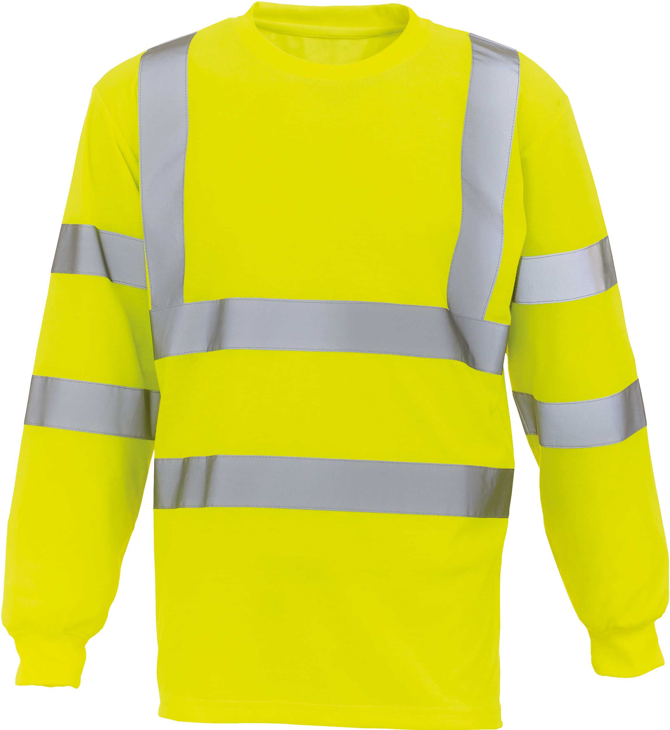 Camiseta alta visibilidad manga larga Hi Vis Yellow