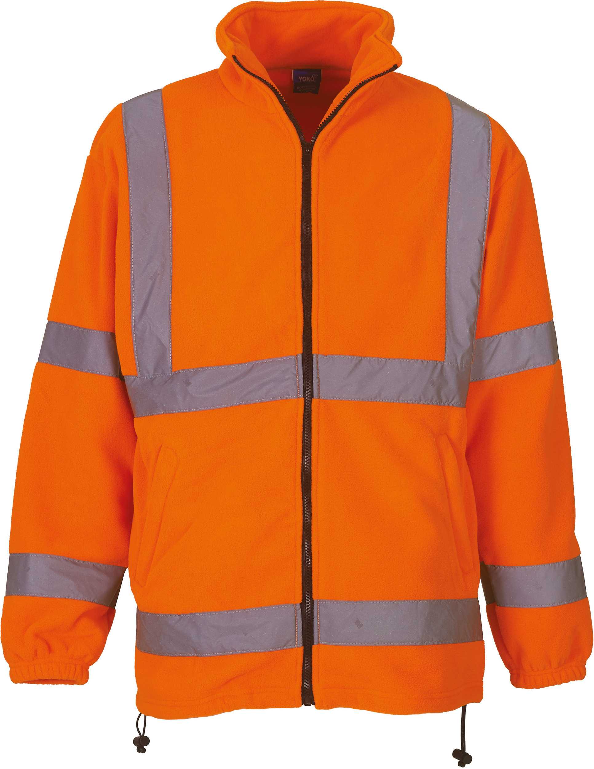 Chaqueta polar de alta visibilidad Hi Vis Orange