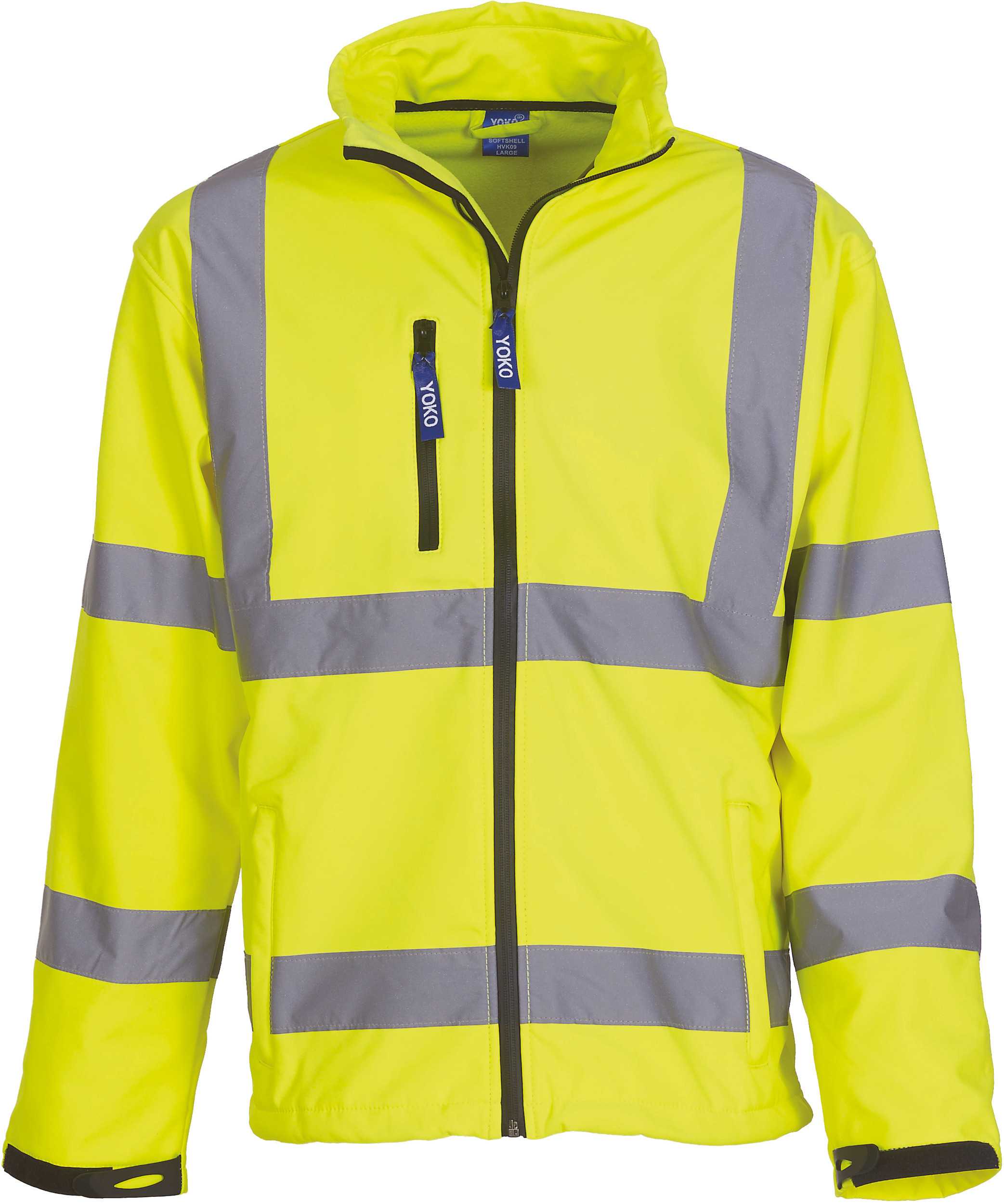 Chaqueta Softshell alta visibilidad Hi Vis Yellow