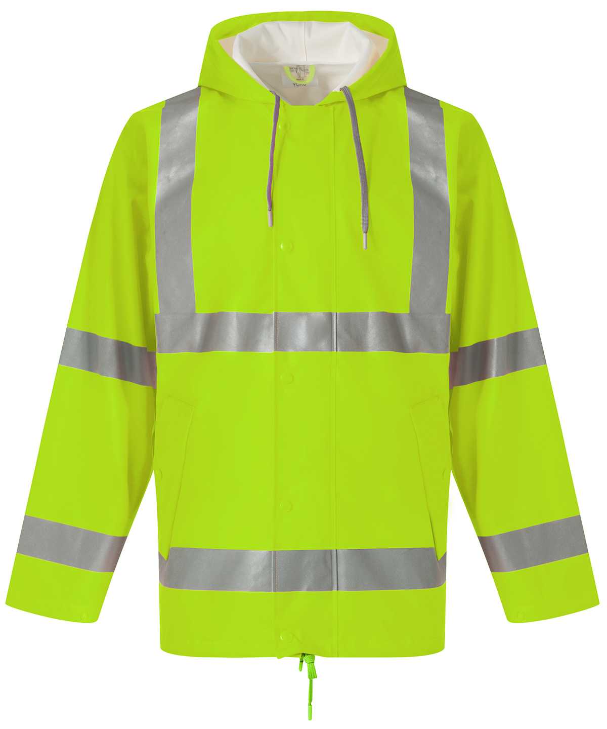 Chaqueta Alta Visibilidad Soft Flex transpirable para lluvia Hi Vis Yellow