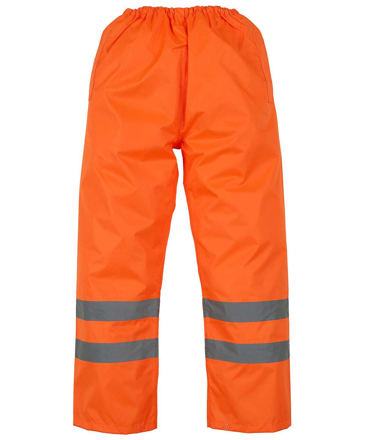 Pantalón Alta Visibilidad Soft Flex transpirable para lluvia Hi Vis Orange
