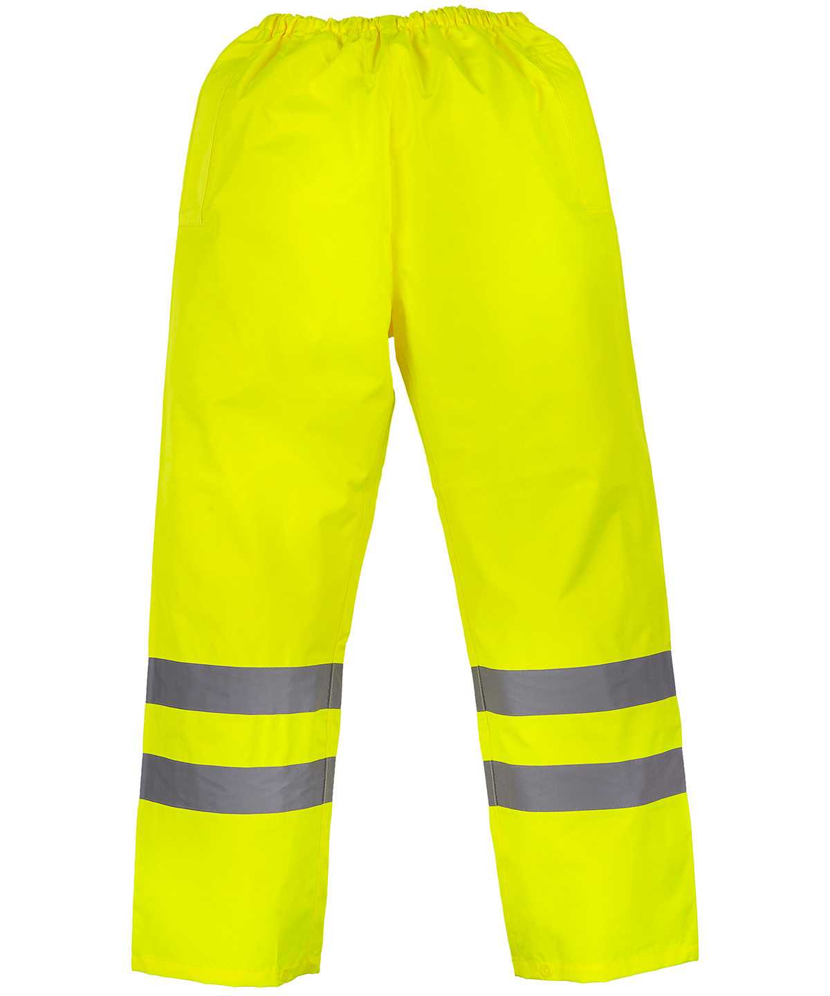 Pantalón Alta Visibilidad Soft Flex transpirable para lluvia Hi Vis Yellow
