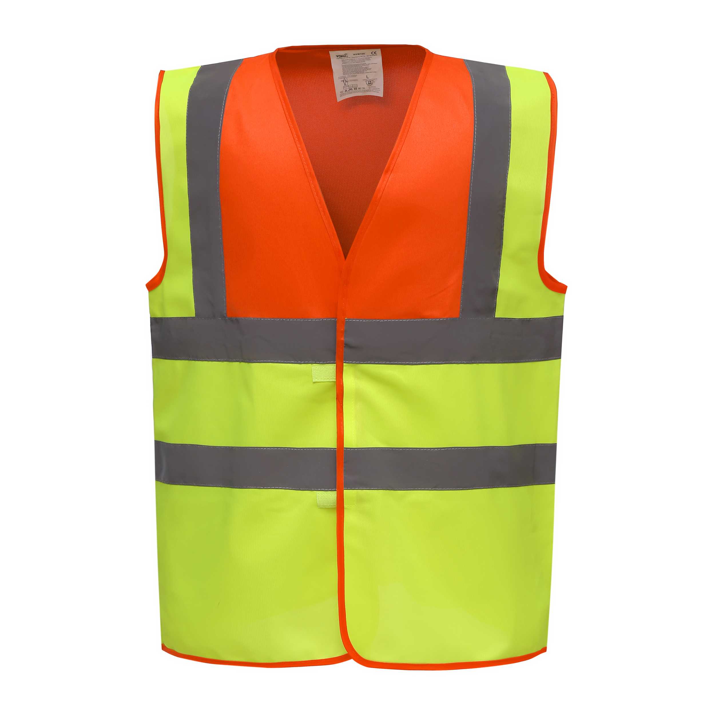 Chaleco de alta visibilidad Hi Vis Orange / Hi Vis Yellow