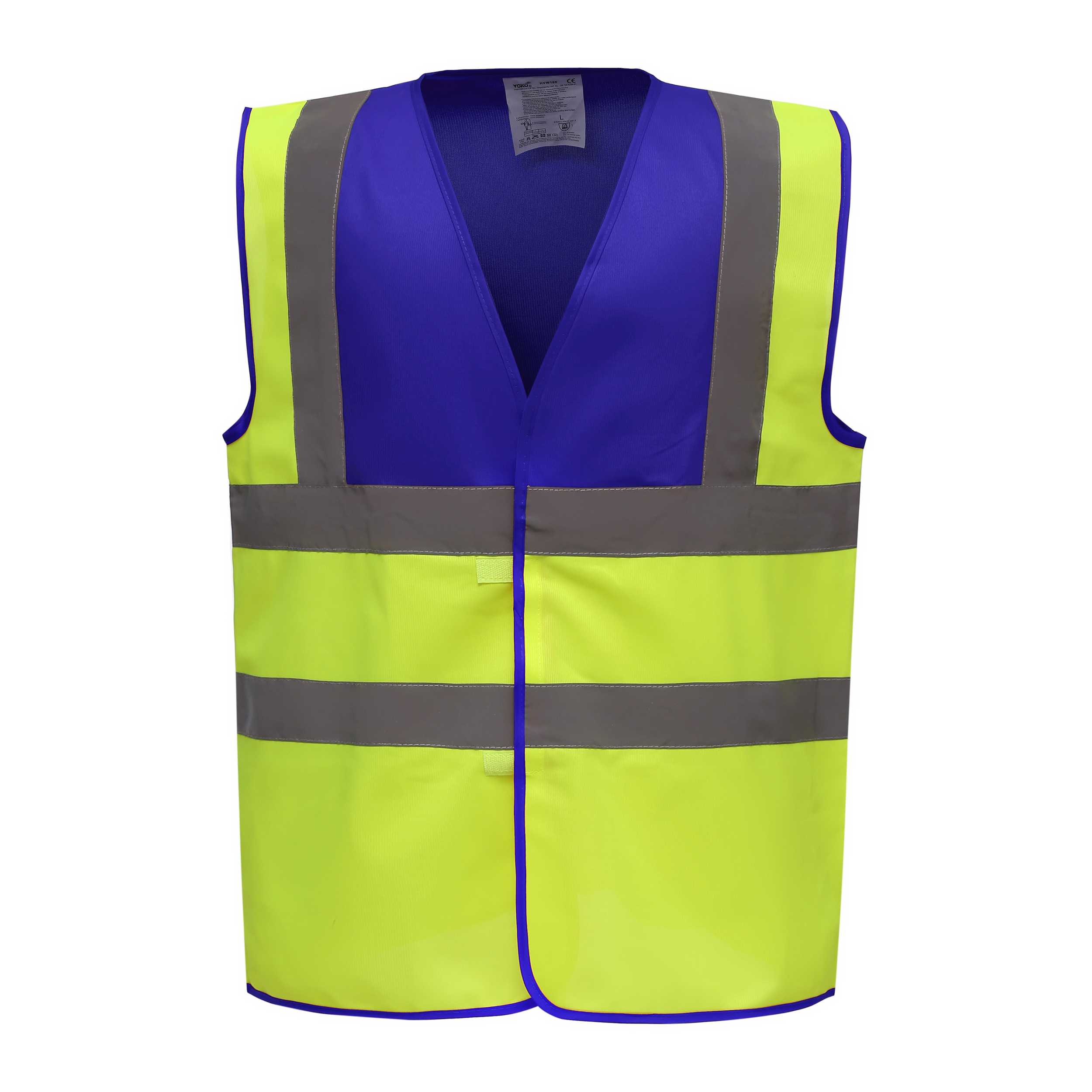 Chaleco de alta visibilidad Royal Blue / Hi Vis Yellow