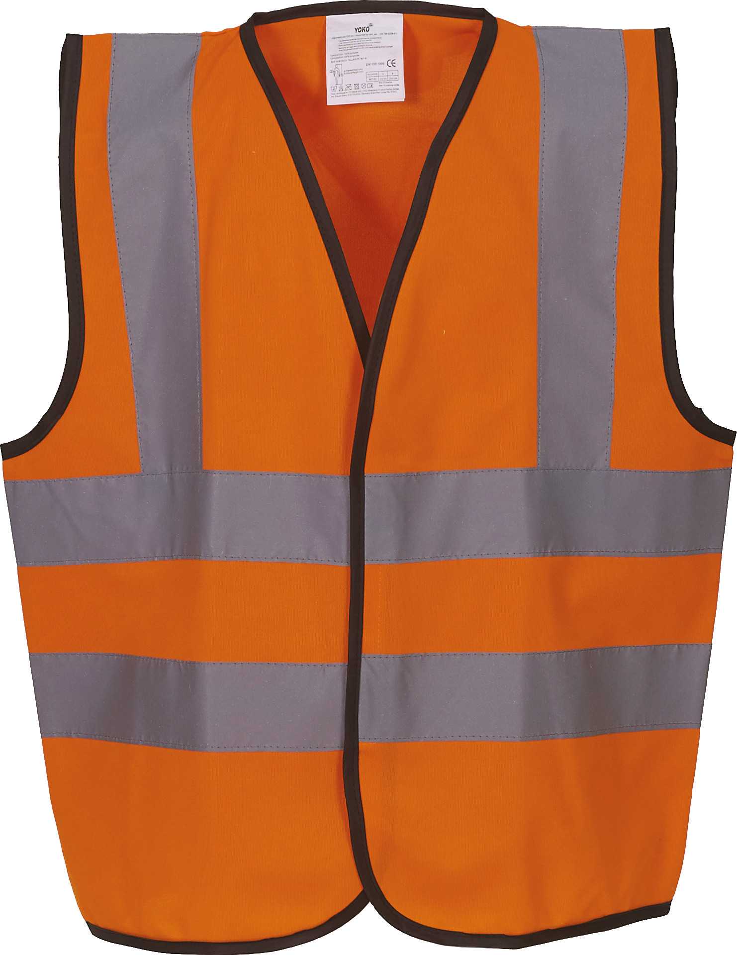 Chaleco alta visibilidad niños Hi Vis Orange