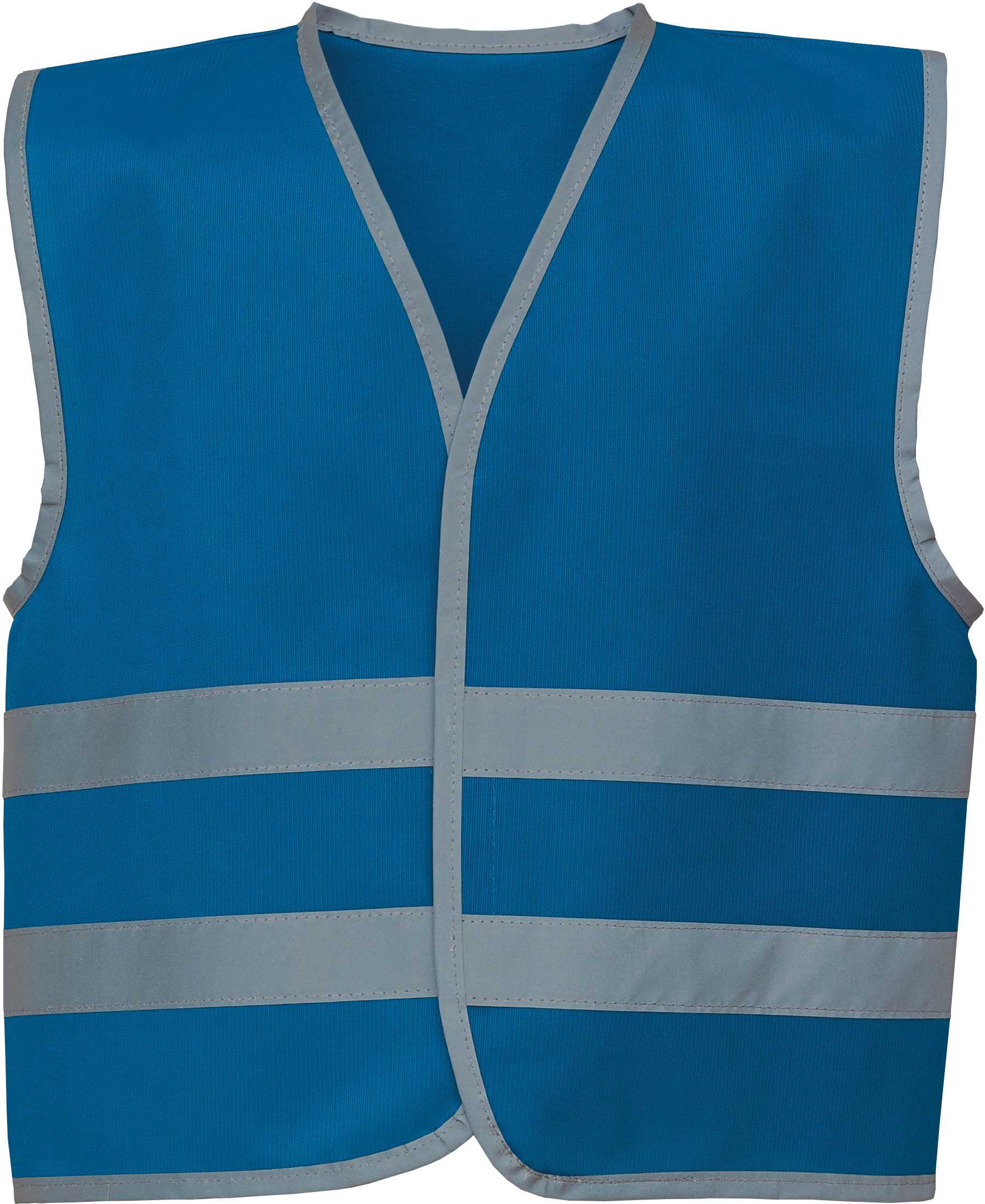 Chaleco con bordes y tiras reflectantes Royal Blue