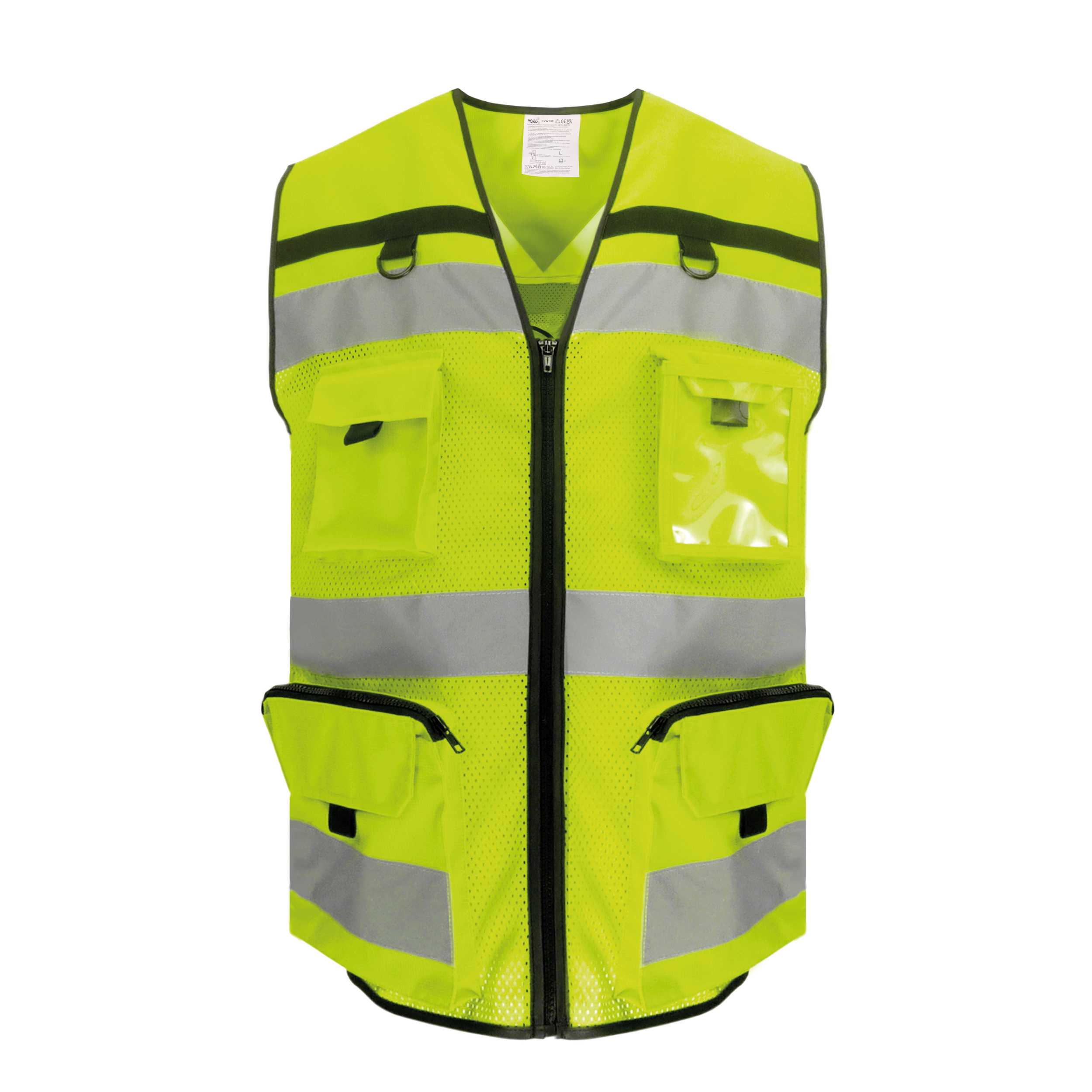 Chaleco de alta visibilidad rip stop Hi Vis Yellow Mesh