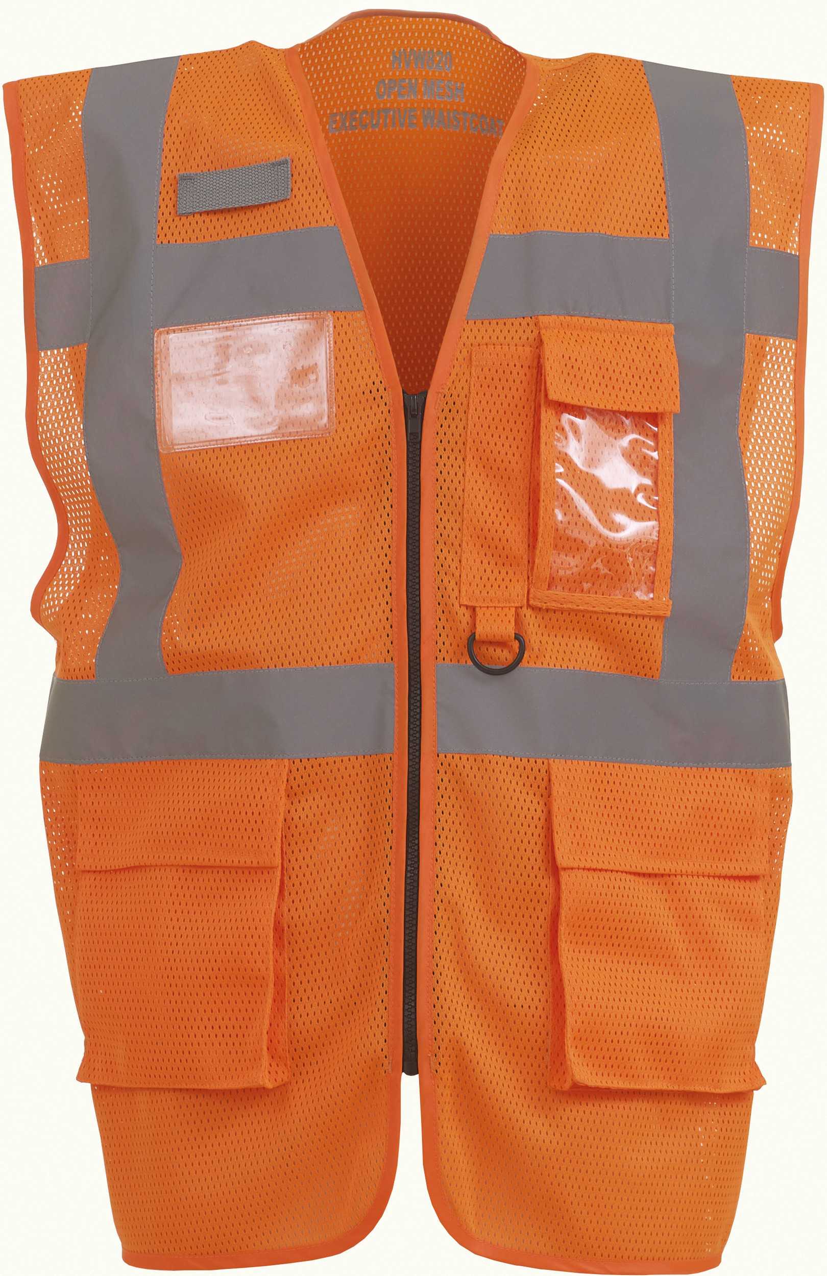 Chaleco Top Cool "Management" alta visibilidad Hi Vis Orange