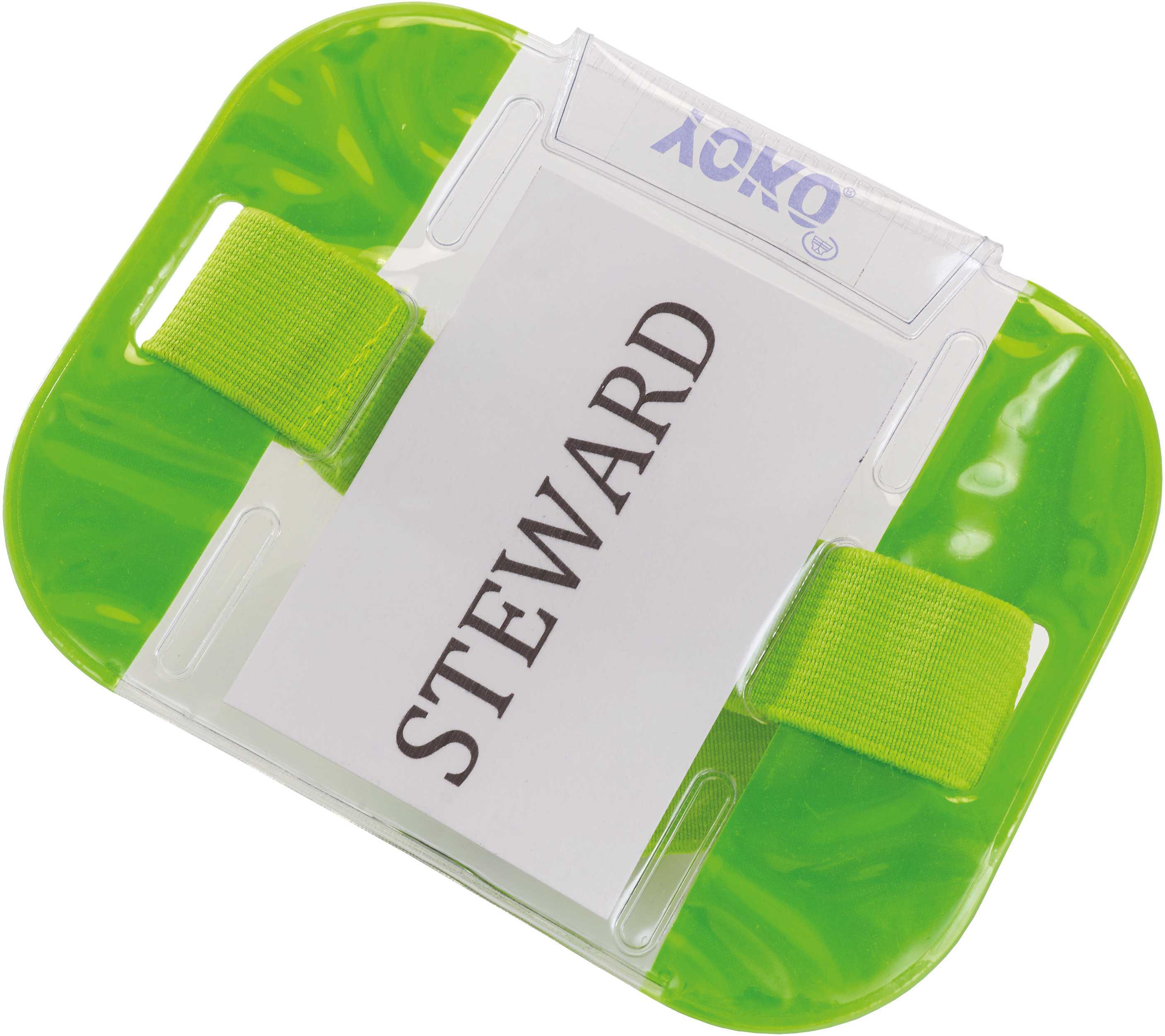 Brazalete de identidad Fluo Green