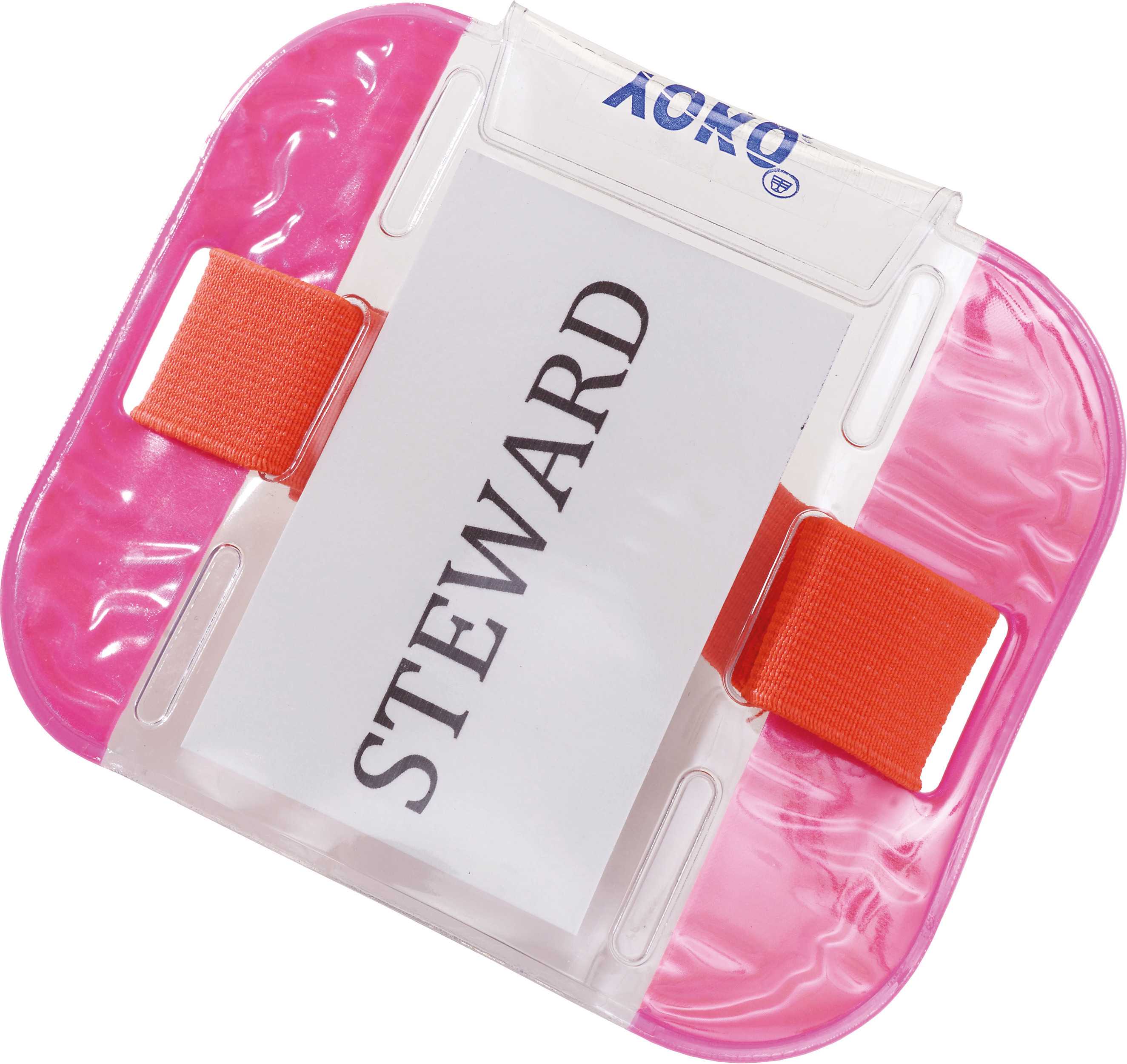 Brazalete de identidad Fluo Pink